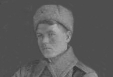 Командир взвода 32-й мсбр 18 танкового корпуса гвардии лейтенант Чевелев Александр Михайлович после излечения в эвакогоспитале от ранения, полученного в ходе боев по освобождению Харькова 1943 год