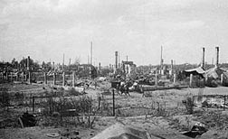 Великая Отечественная война 1941-1945 гг. Части Советской Армии освободили город Каунас. Отступая фашисты сожгли еврейское гетто в районе Вилиямполя.