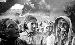 Великая Отечественная война 1941-1945 гг. 23 июня 1941 года в Киеве. Район Грушки.