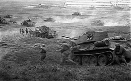 ВОВ 1941-1945г. 1944г. 3-й Украинский фронт. Танковый бой под Одессой. 
Автор  Ландер Ольга 
